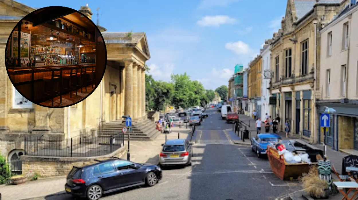 George Inn pub in Oxfordshire hit by car fire in 2026