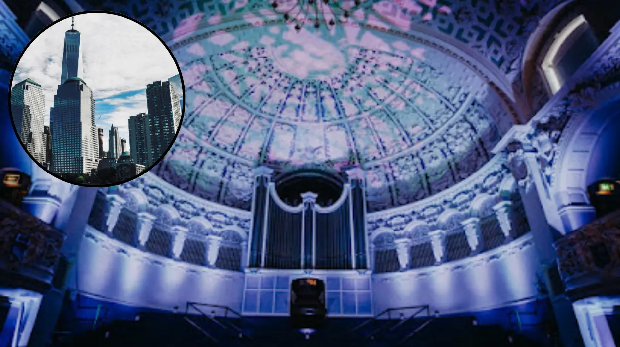 Oxford Town Hall scaffolding gone in 2026