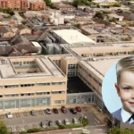 Boy's Wrinkle-Free Turquoise Shirt Churchill 2026