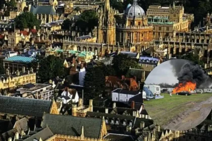 Burnt-Out Caravan Arson Attack Wheatley Oxford 2026