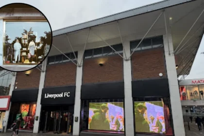 Liverpool FC store launched on Oxford street 2026