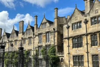 Merton College Mob Quad 14th-Century Marvel