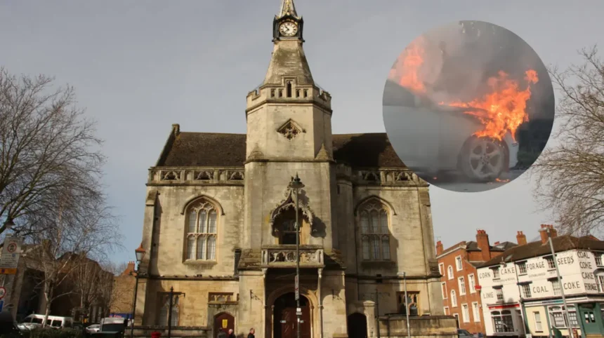 M40 Car Fire Near Banbury, 2026