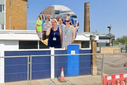 Station Mural Whitewashed in Banbury, 2026