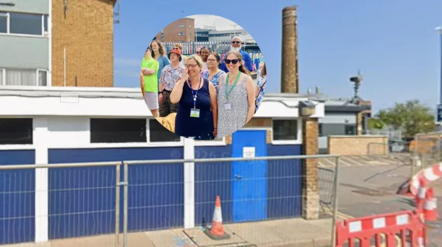 Station Mural Whitewashed in Banbury, 2026