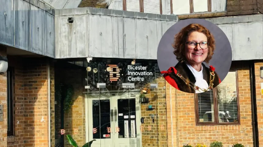 Bicester’s new mayor pledges year‑long support for two charities