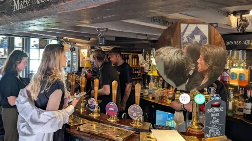 Mick Jagger Performs Handsome Molly at Oxford Pub Folk Night