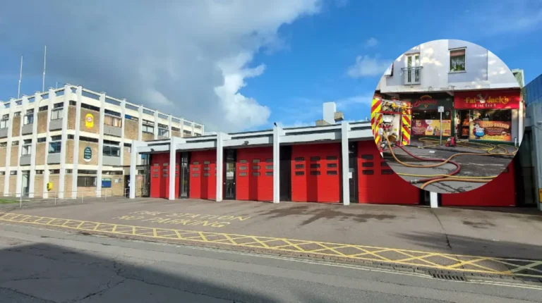 Oxfordshire Firefighters Contain Banbury Town Centre Blaze