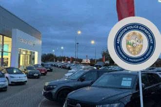 Police Pull Over BMW in Abingdon Over Pothole Swerving 2026