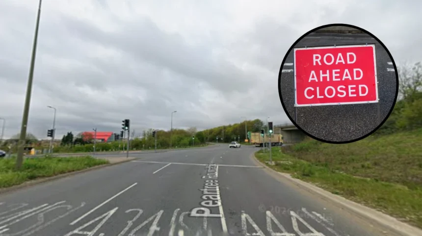 A34 Southbound Road Closure and Resurfacing Works in Oxfordshire 2026