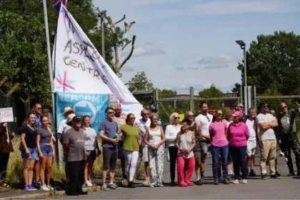Bicester Asylum Camp Protests Spark Local Opposition