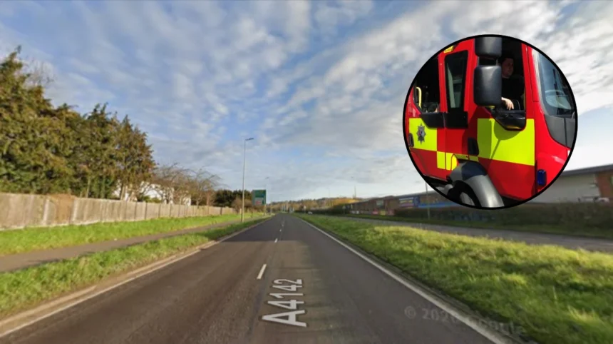 Emergency Services Close Major Oxford Road After Fire Outbreak - Oxford 2026