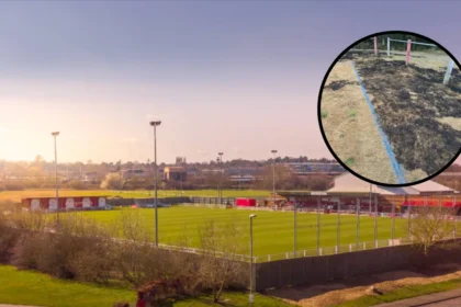 Fire Hits Didcot Town Football Club Pitch in Didcot 2026