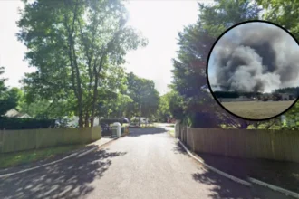 Massive Fire Destroys Oaks Caravan Park: Fyfield Wick 2026