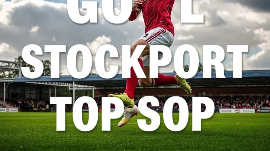 Mark Harris Goal Denies Stockport Top Spot in Oxford